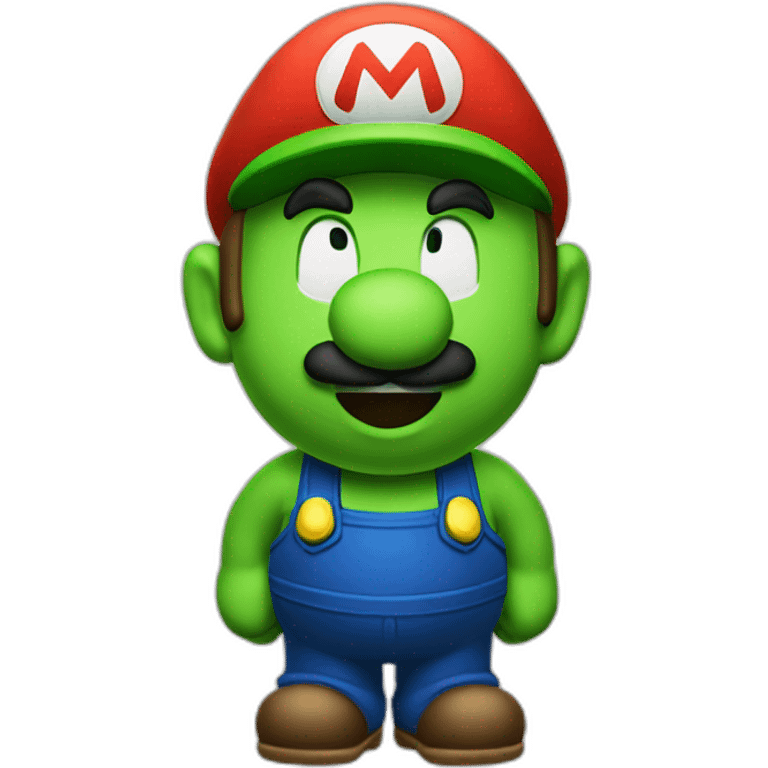 im-a-sorry-green-mario emoji