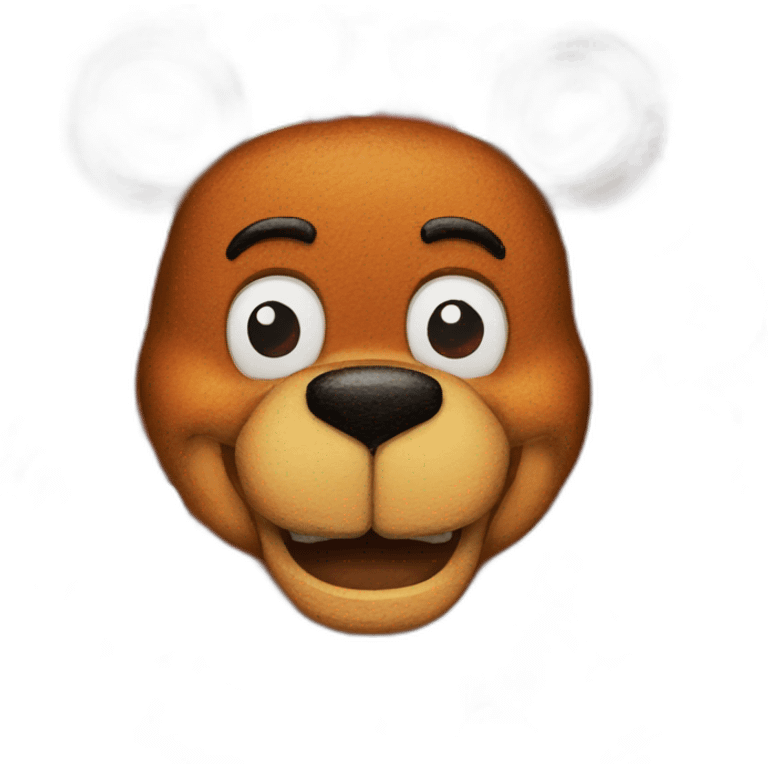 Freddy Fazbear pizza emoji