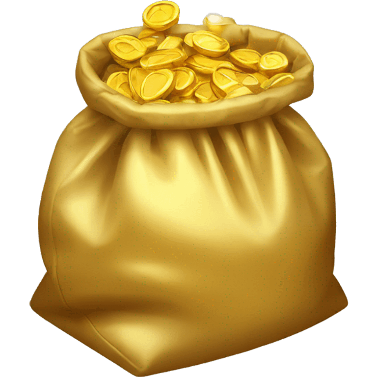 pouch of gold emoji