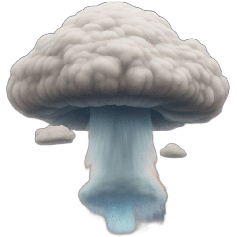 mushroom cloud emoji