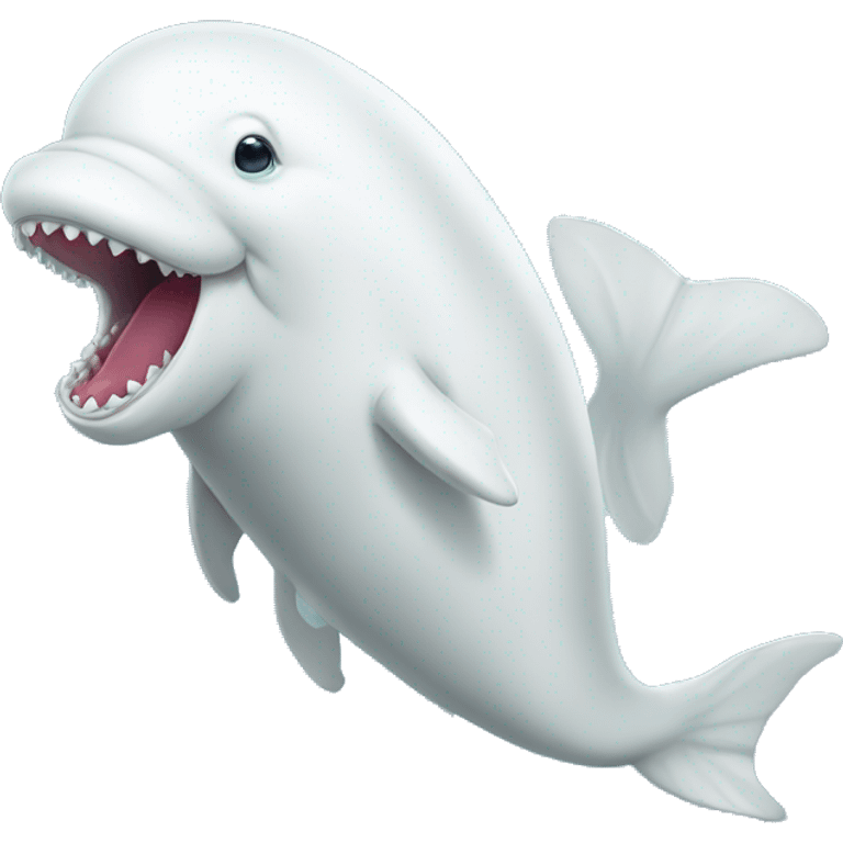 Beluga chomp emoji