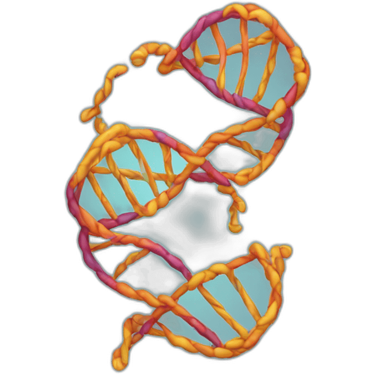 intertwined dna strands emoji