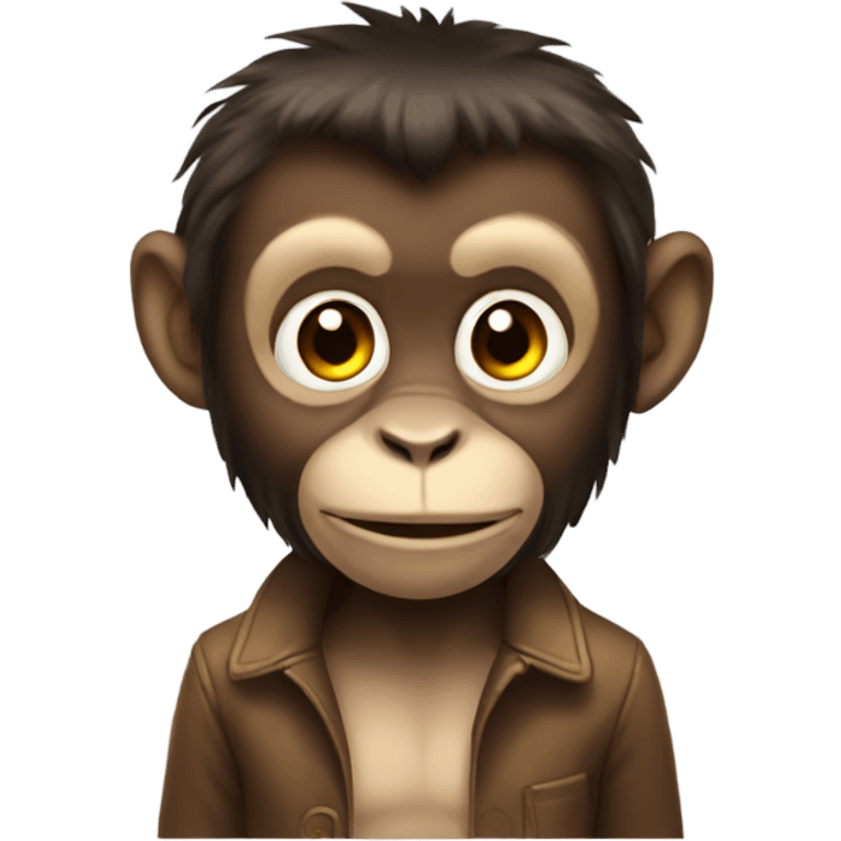 a gay monkey emoji