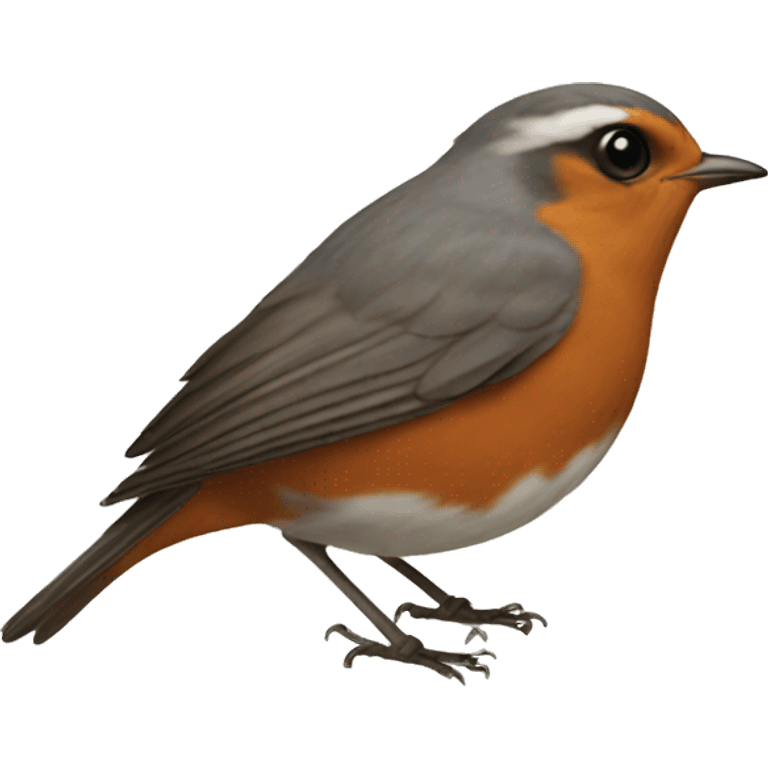 A Robin  emoji