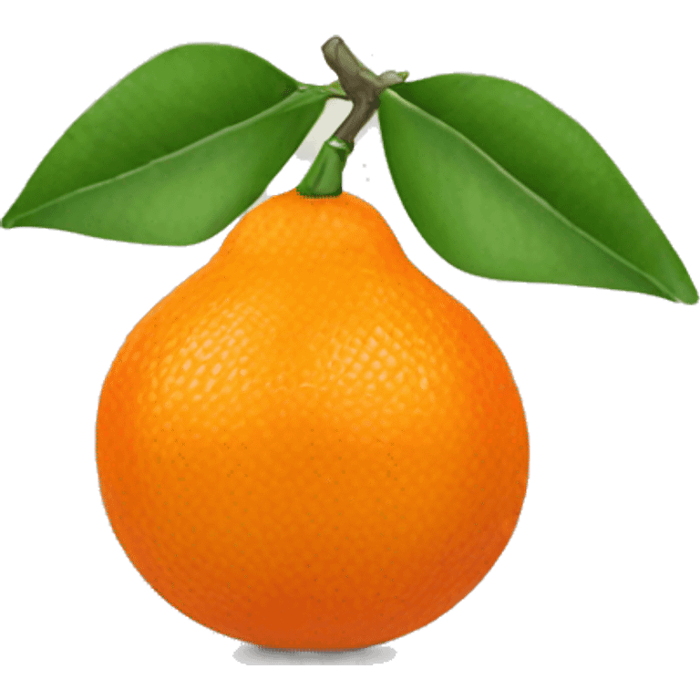 mandarin fruit emoji