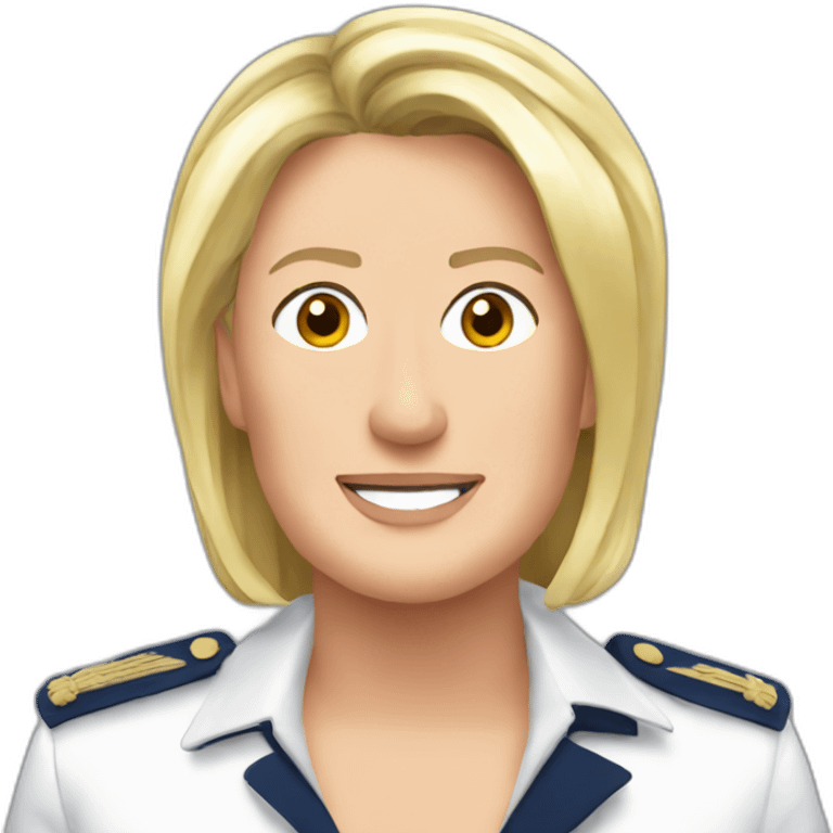 marine le pen emoji