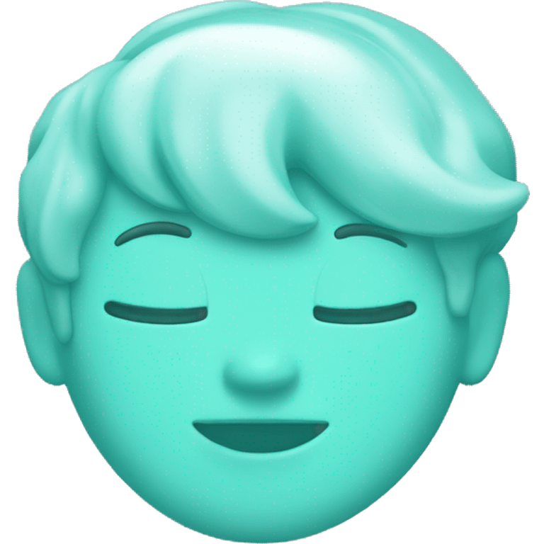 Tiffany blue emoji