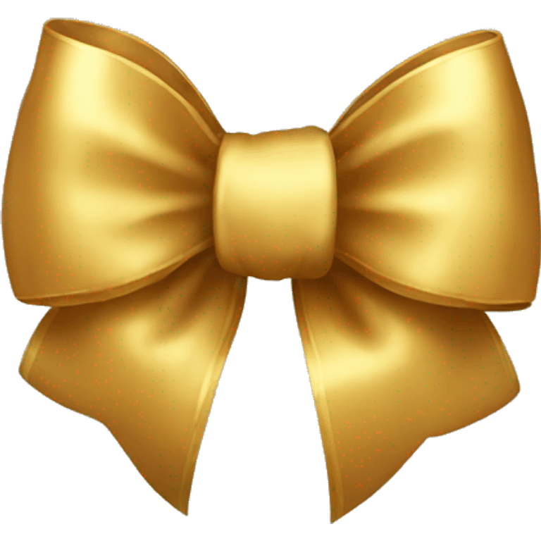 gold bow emoji