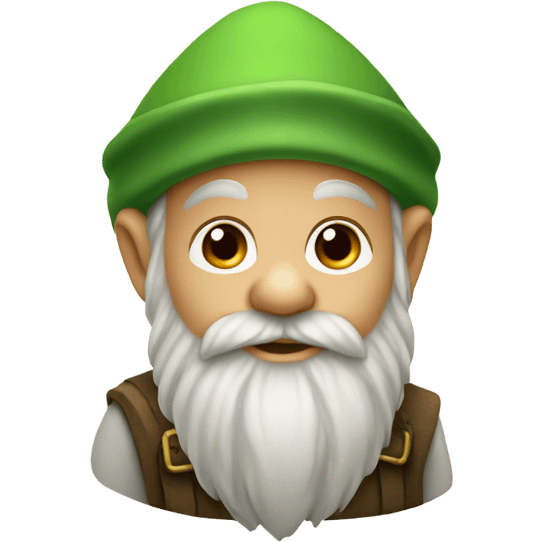 Green hat gnome emoji