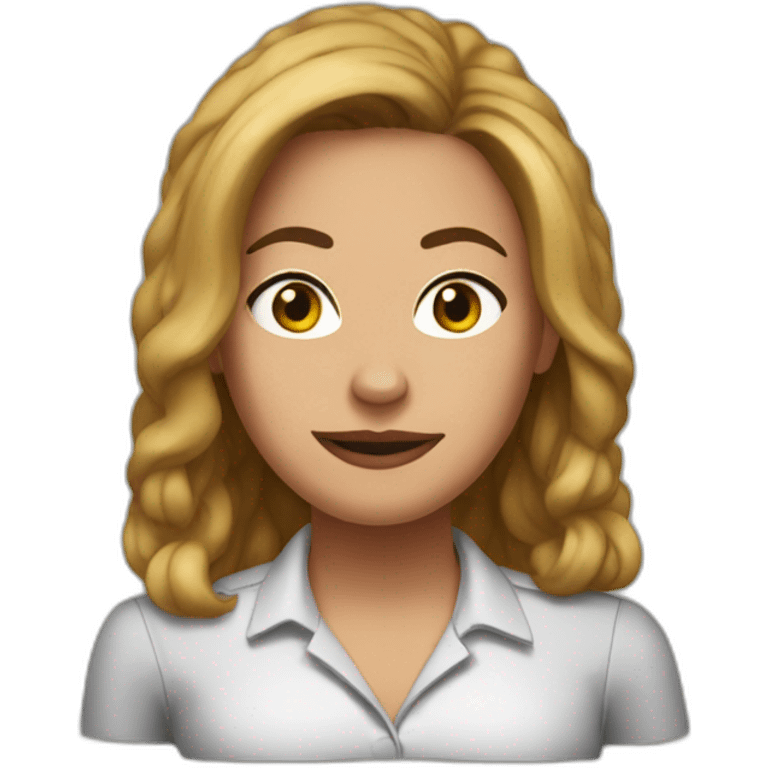 Pam from the TV series The Office emoji