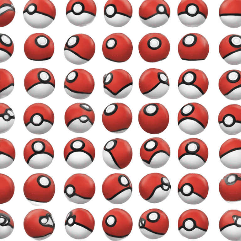 Pokémon pokéball emoji