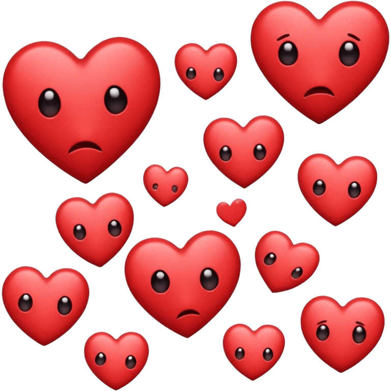 Broken hearts  emoji