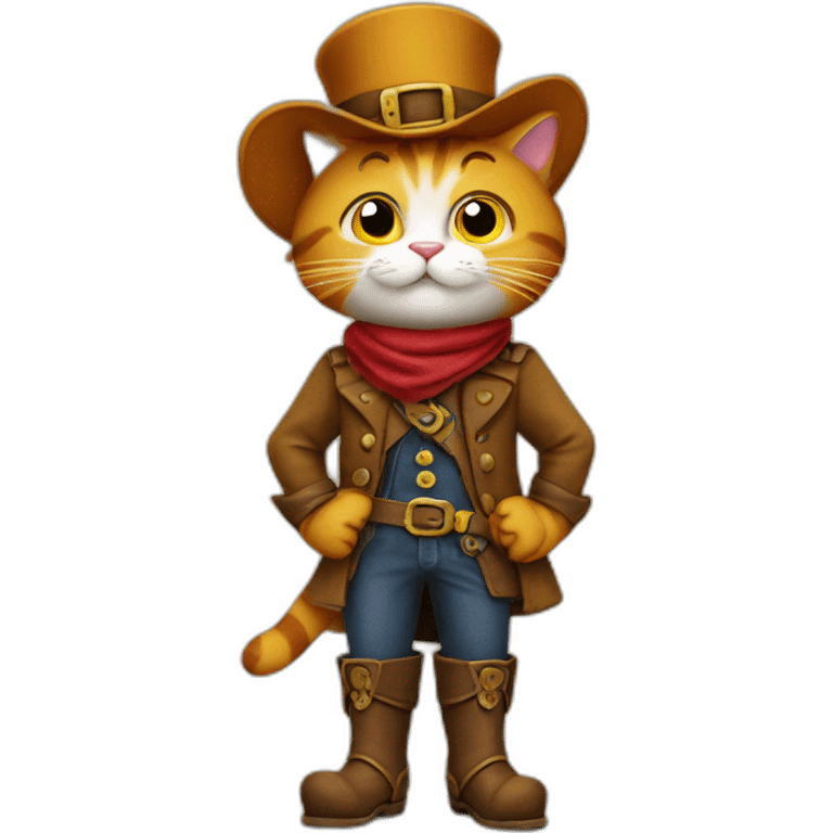 puss in boots standing emoji