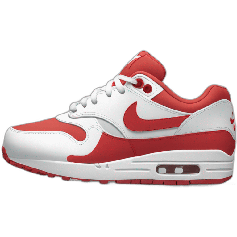 Nike air max 1 red emoji