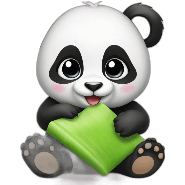 Baby panda emoji