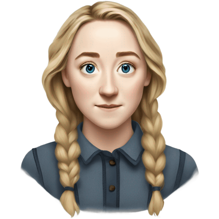 Saoirse Ronan realistic emoji