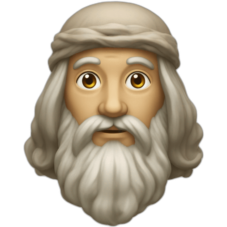 Leonardo da Vinci emoji