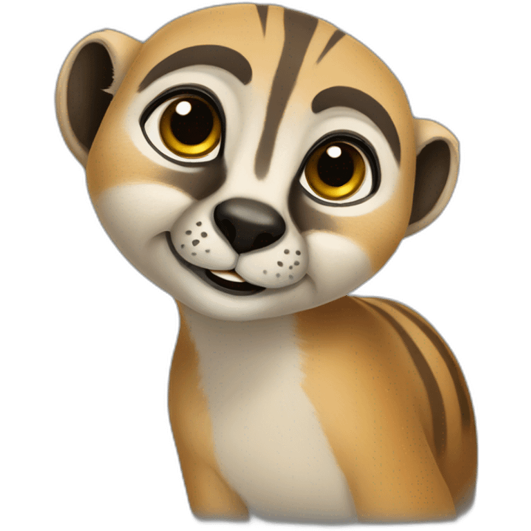 Suricate et ecureuil emoji