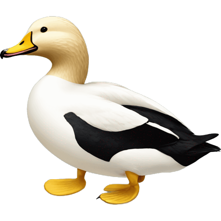 King eider  emoji