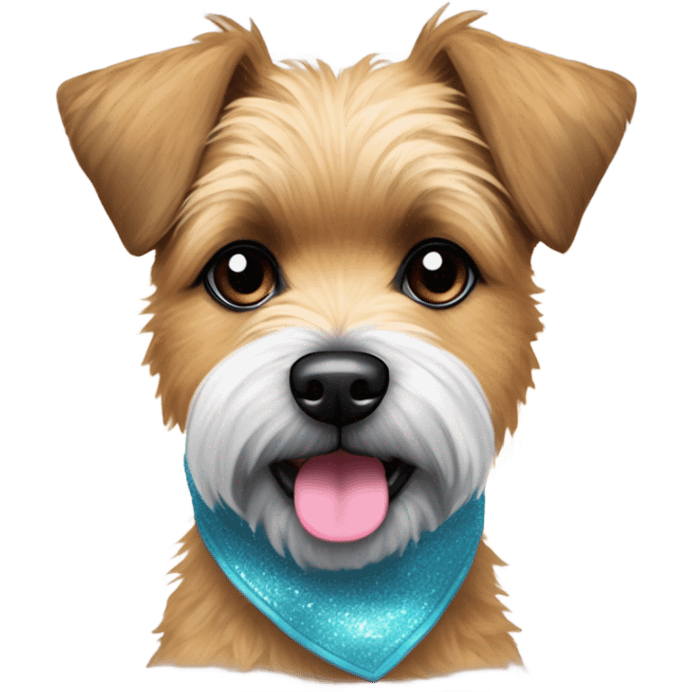 Dolly Parton border terrier emoji