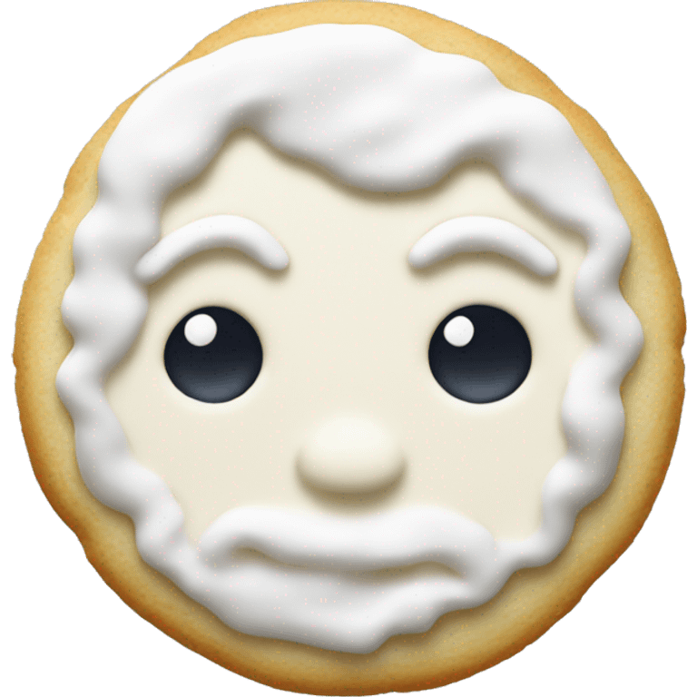 frosted sugar cookie emoji