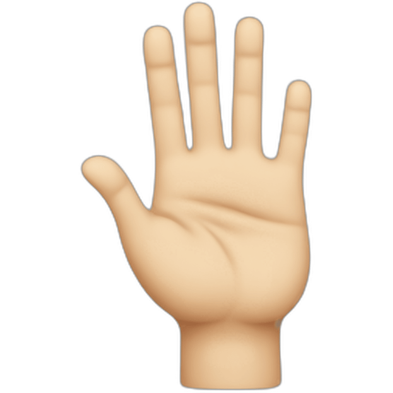 an ok hand gesture with a face in the middle emoji