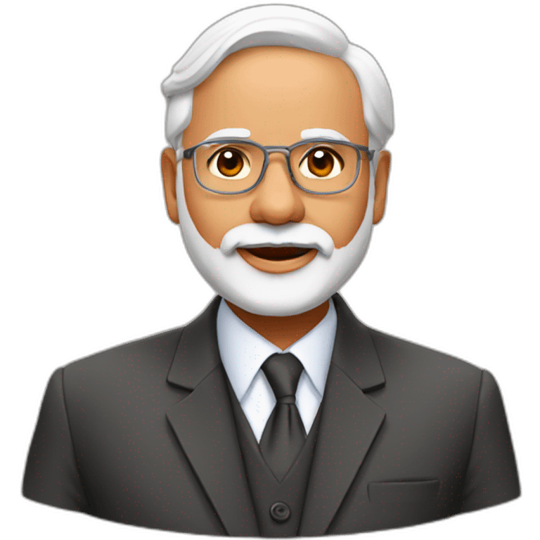 Narendra Modi as teacher  emoji