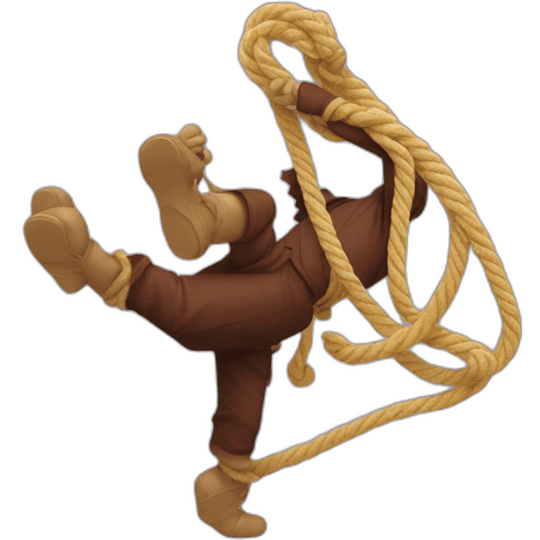 crazy crazy crazy crazy crazy crazy rope ravel nuff said emoji