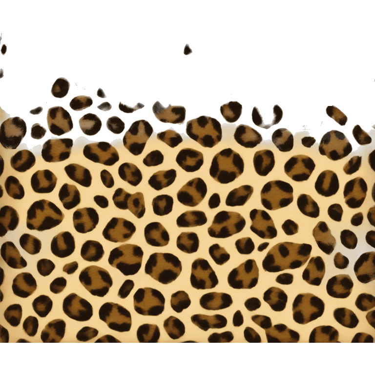 leopard print top emoji