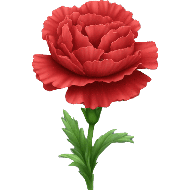 Red Carnation emoji