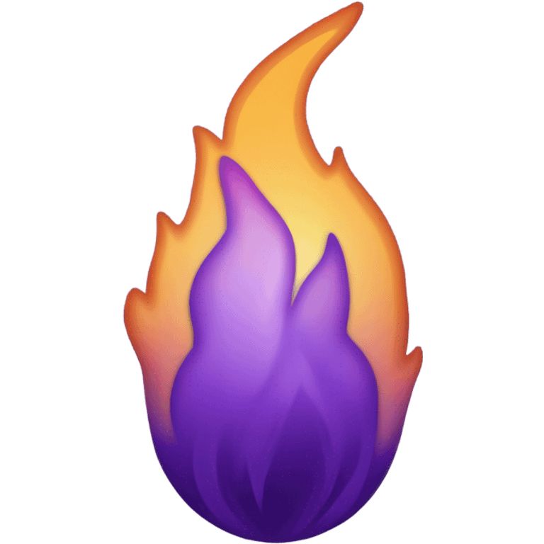 PURPLE FIRE emoji