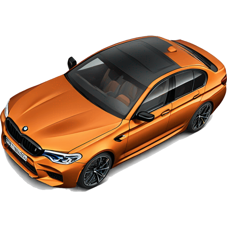 bmw m5 f90 orange emoji