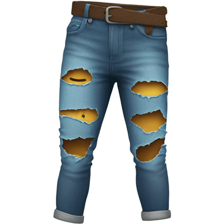 Ripped pants  emoji