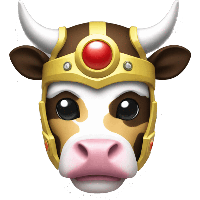 super king cow main ninja power ranger emoji