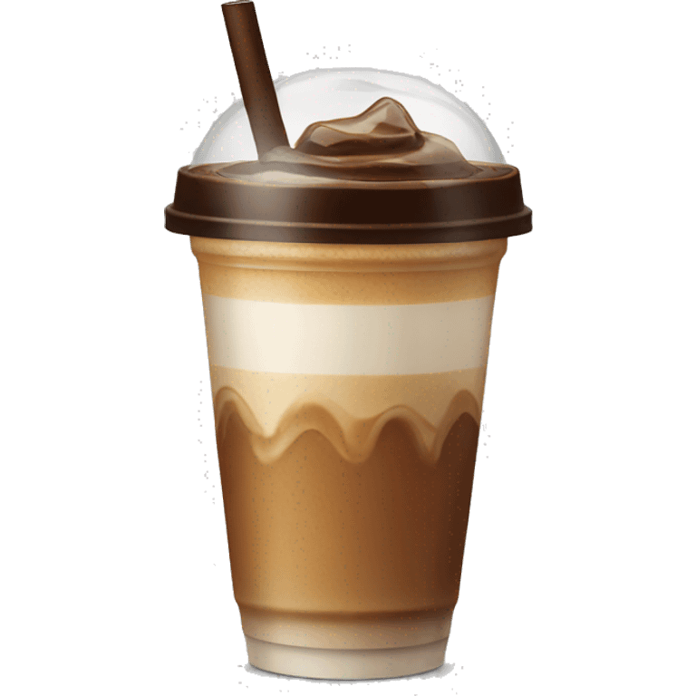 Ice coffee emoji