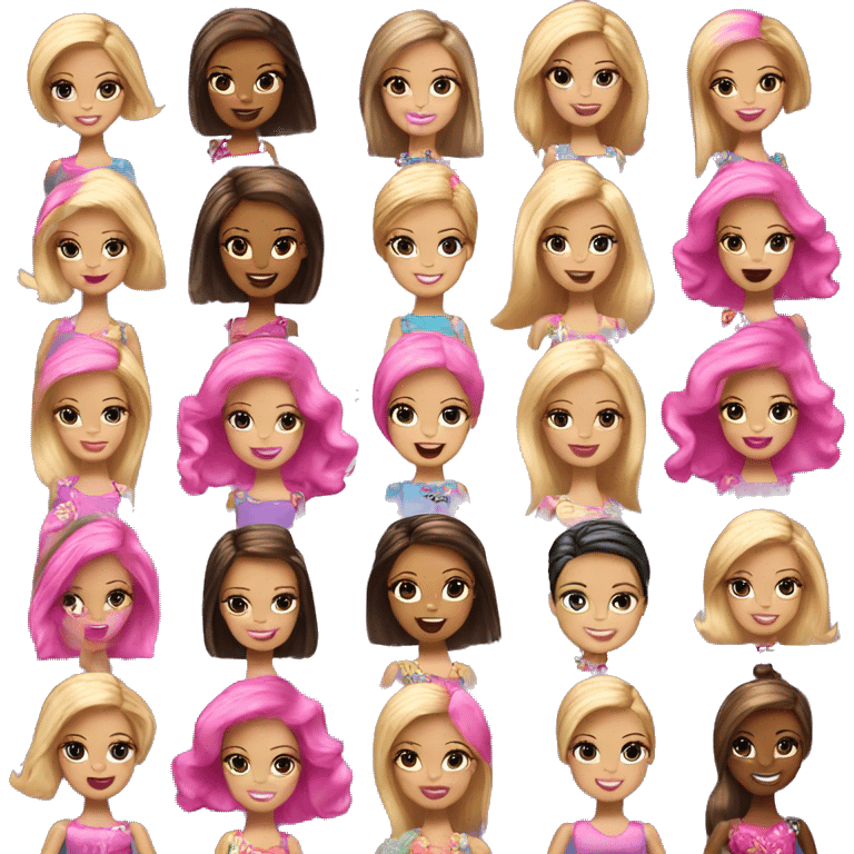 Birthday Barbie 21st birthday emoji