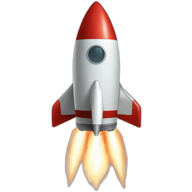 rocket launched emoji