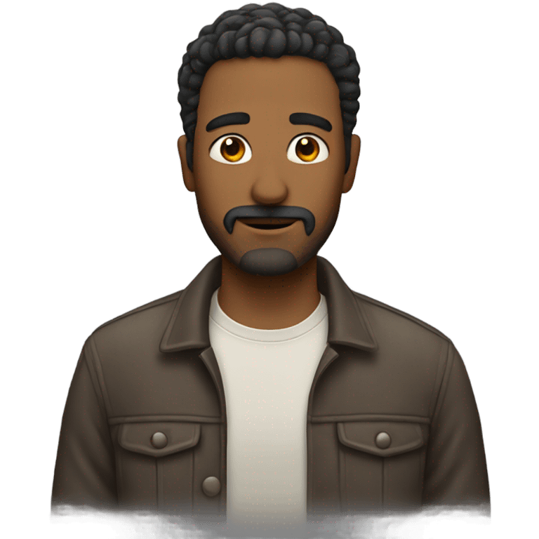 Man without beard and mustache  emoji