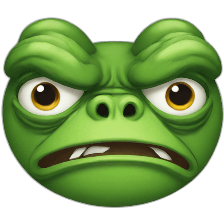 Angry pepe emoji