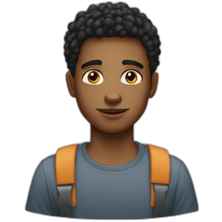 young man without job emoji