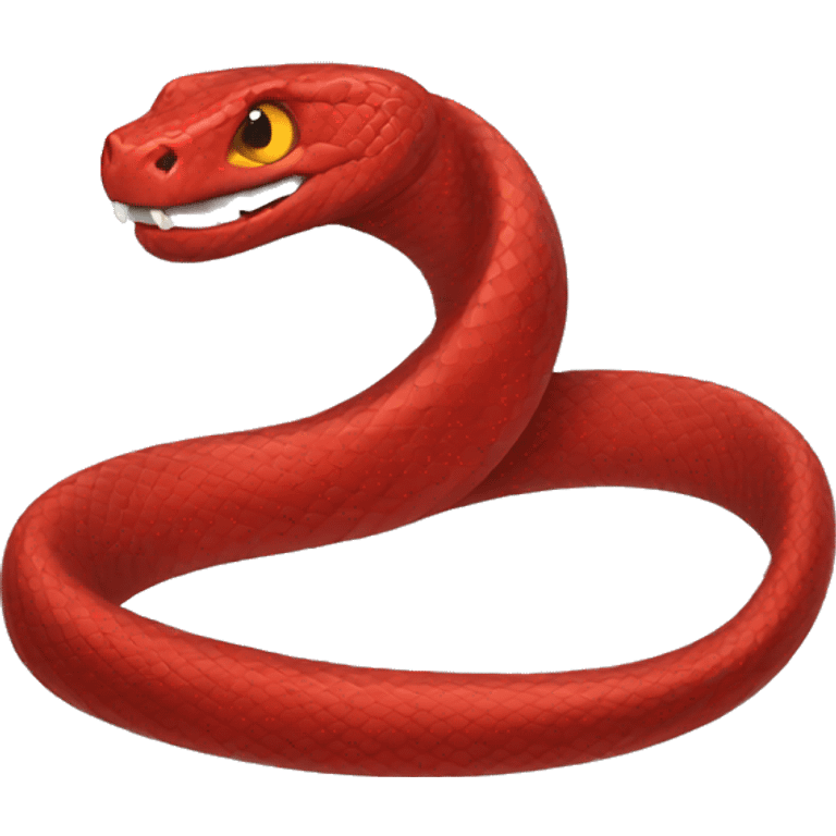 Red Snake  emoji