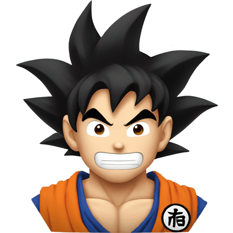 Goku from dragon ball z emoji