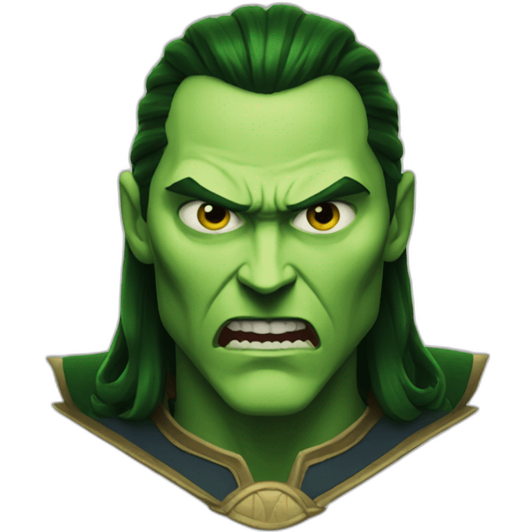 Angry classic Loki emoji