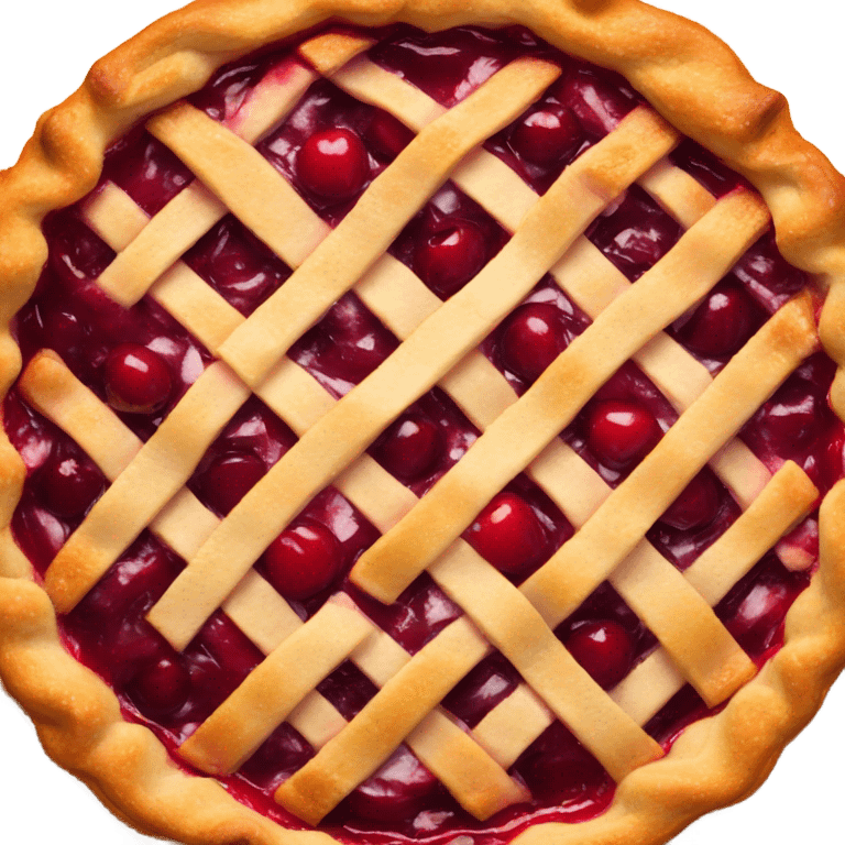 Cherry pie  emoji