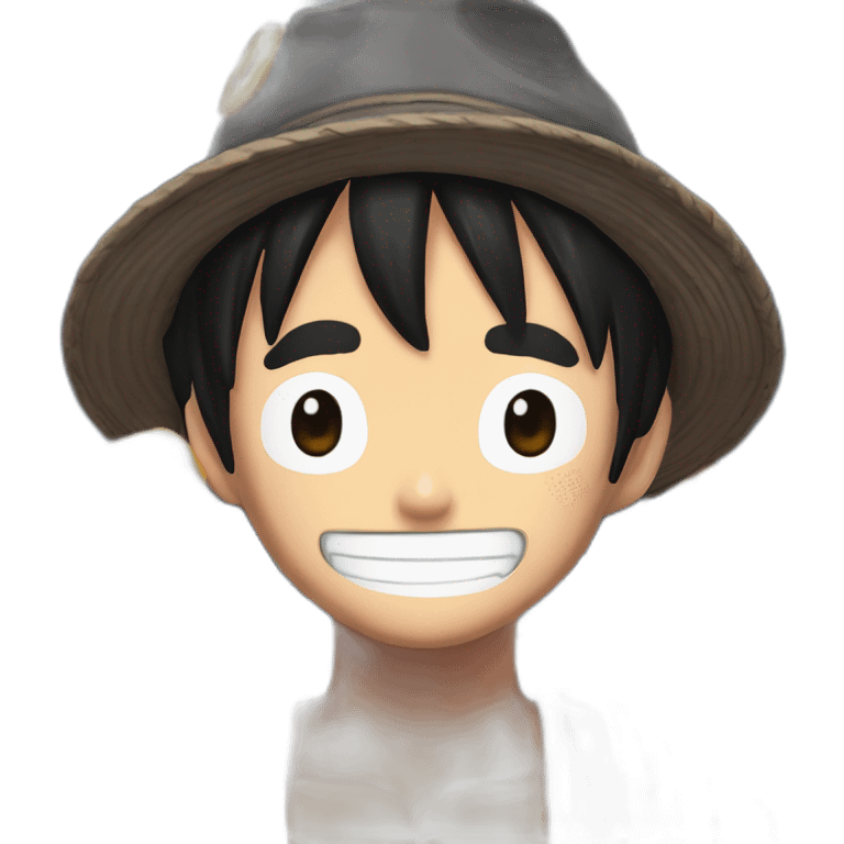 luffy qui joue a la ps5 emoji