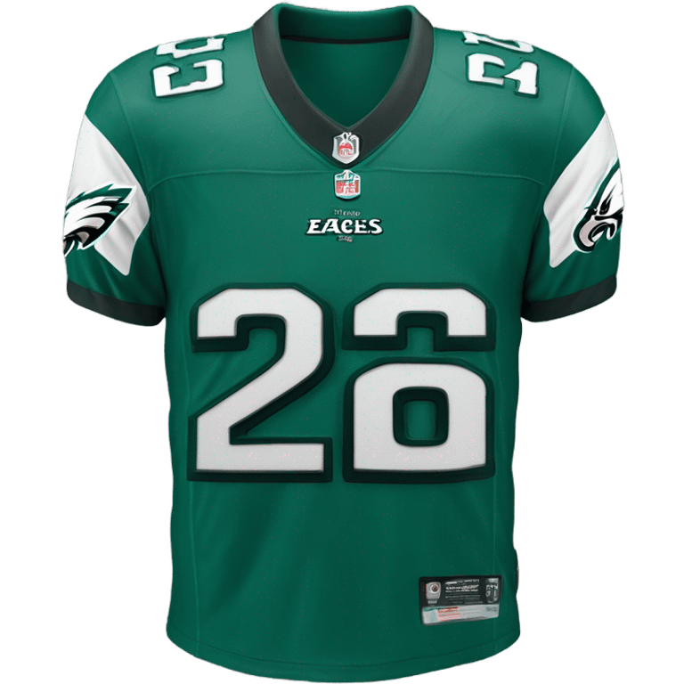 Philadelphia eagles Kelly green #26 emoji