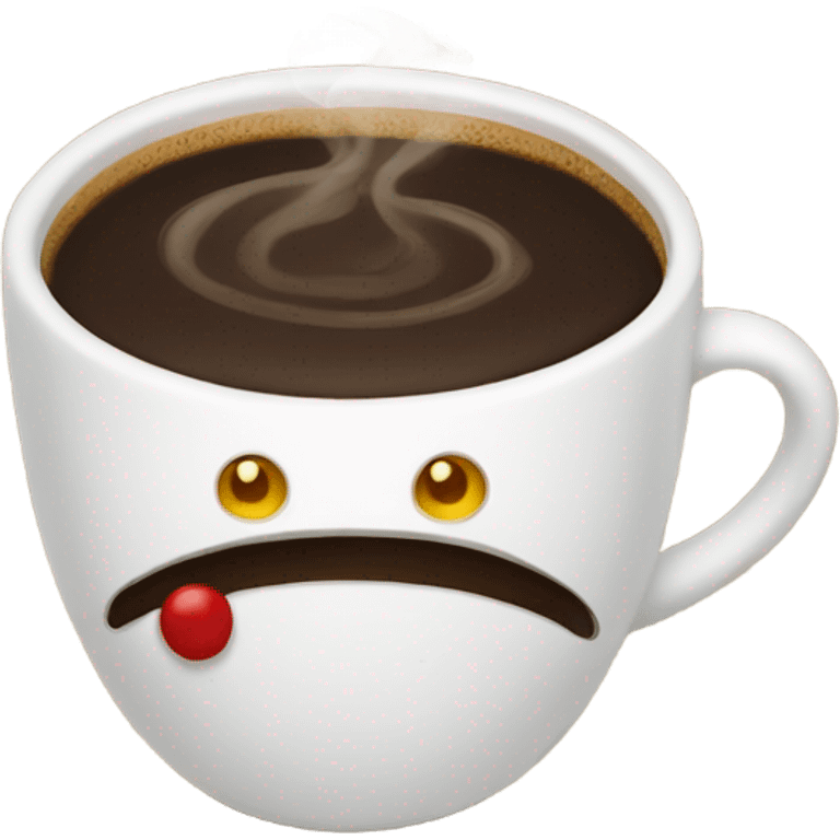 Christmas coffee  emoji