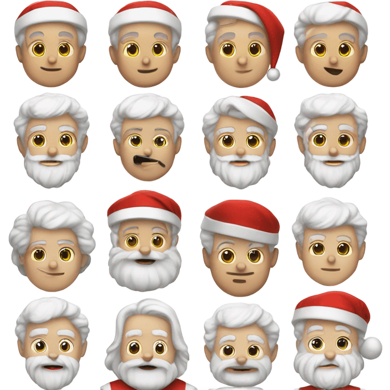 Sailor white Santa Claus ￼ emoji