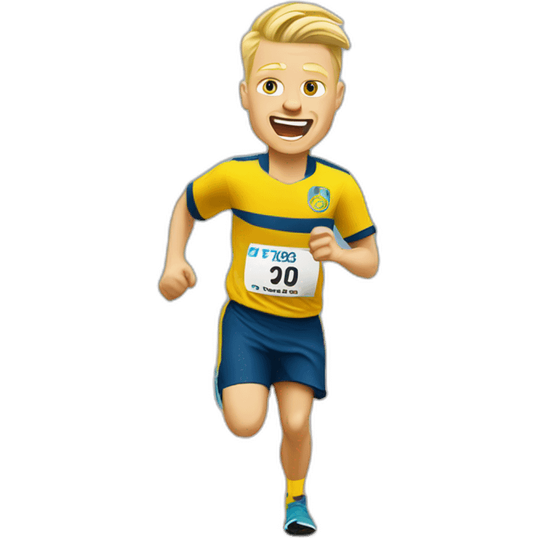 erling braut haaland running emoji