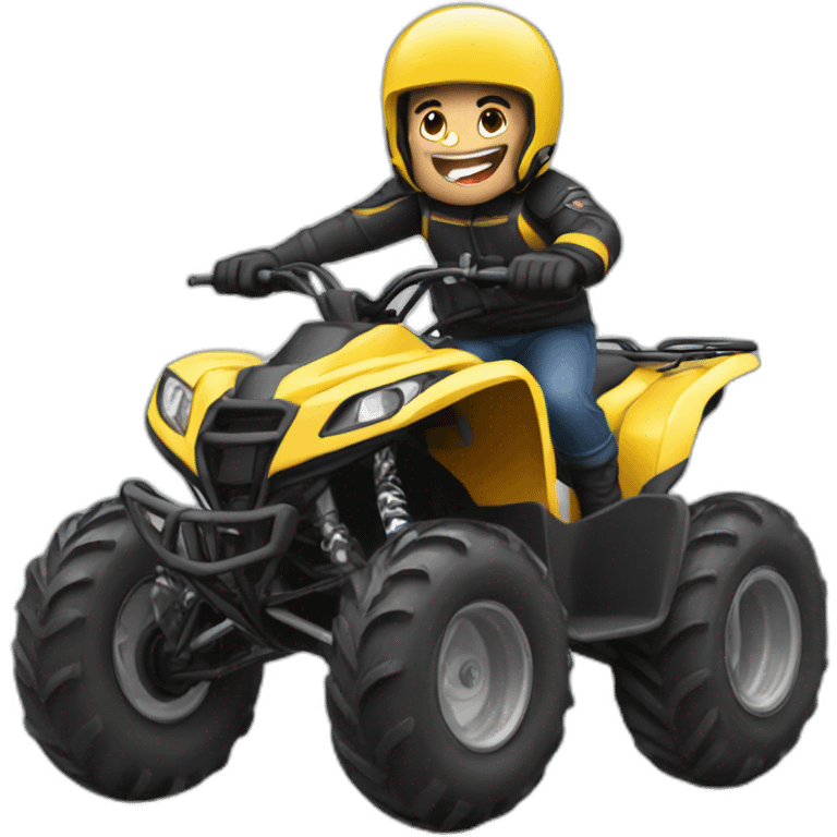 atv wheelie emoji